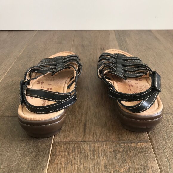 Cute Naturalizer N5 Comfort Strappy Sandals - Black, Brown - Women's Size 6.5 - Picture 3 of 10